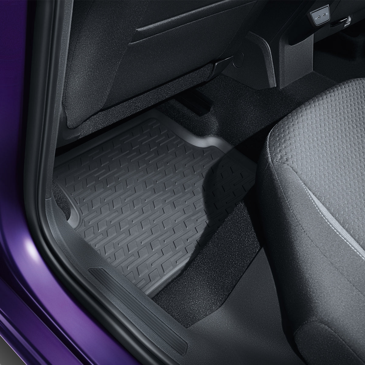 Volkswagen - Polo - Rubber Floor Mats (2018-On)