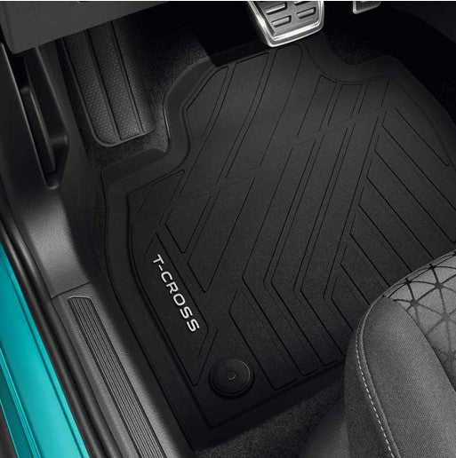 Volkswagen - T-Cross - Rubber Floor Mats (2019-On)