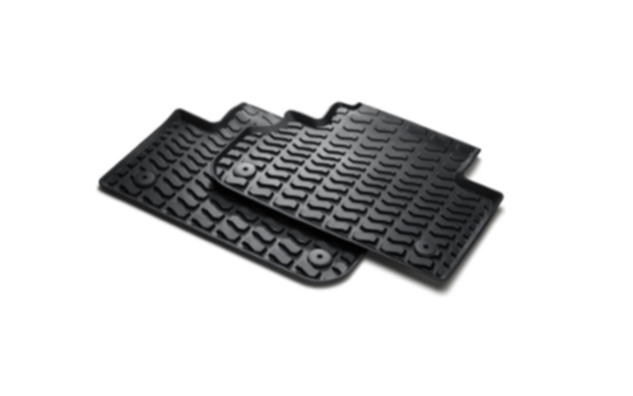 Audi - Q8 - Front & Rear Rubber Floor Mat Set
