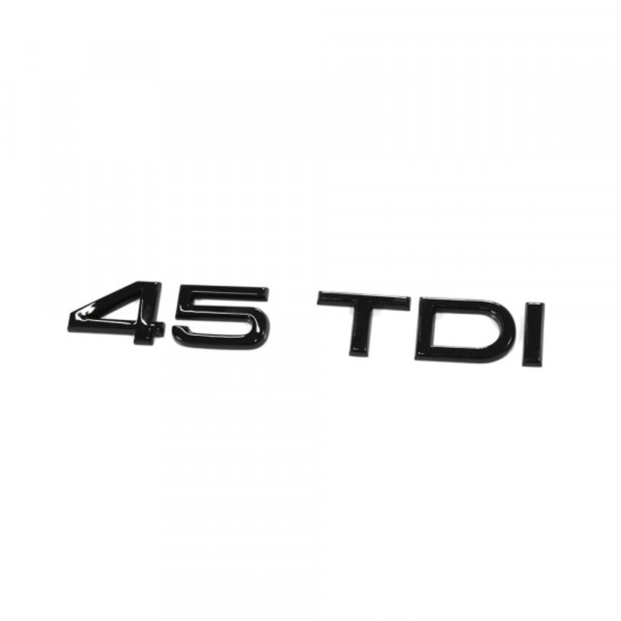 Audi - A4 - A5 - A6 - A7 - Q3 - Q5 - TT - 45 TDI Gloss Black Rear Emblem