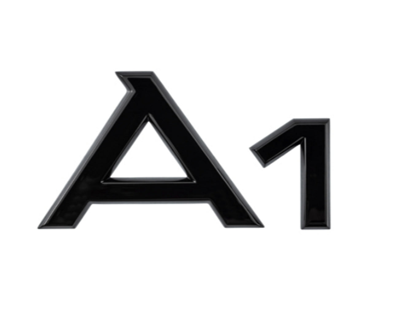Audi - A1 - Gloss Black Rear Emblem (2011+)