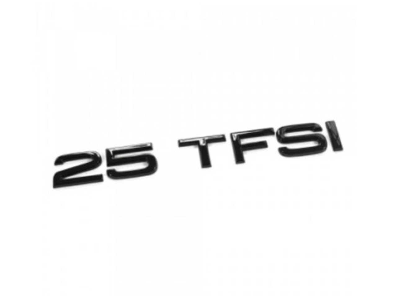 Audi - A1 - 25 - TFSI - Gloss Black Rear Emblem