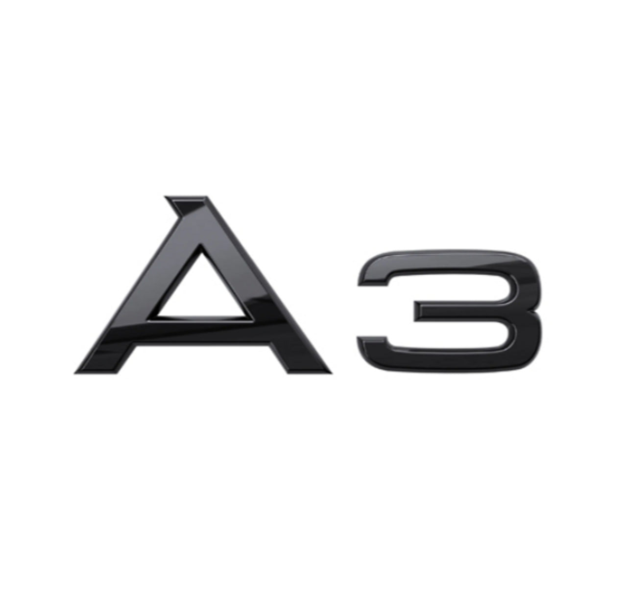 Audi - A3 - Gloss Black Rear Emblem