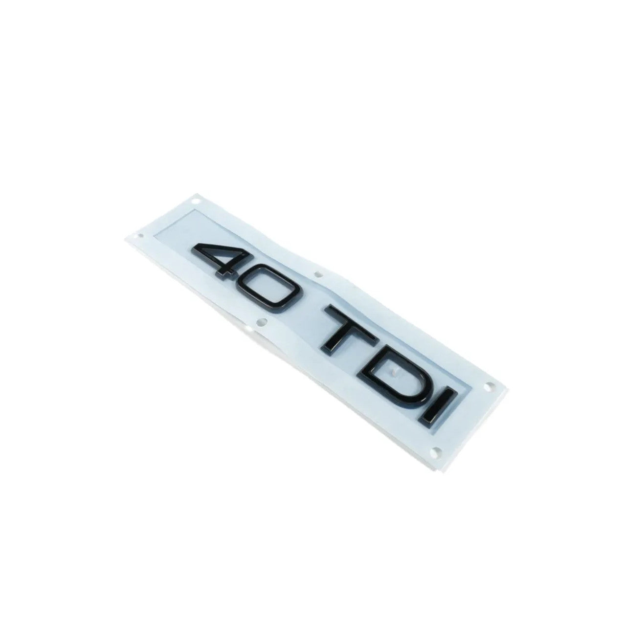 Audi - A3 - A4 - A5 - A6 - A7 - Q2 - Q3 - Q5 - Q7 - TT - 40 TDI Gloss Black Rear Emblem