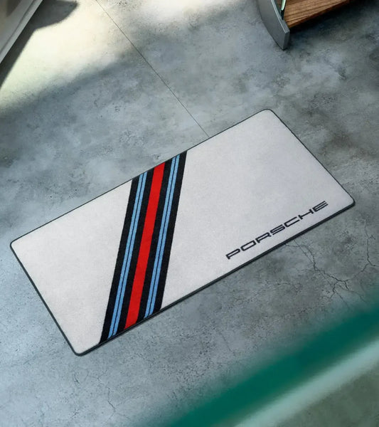 Porsche - Garage Mat - Martini Racing Design