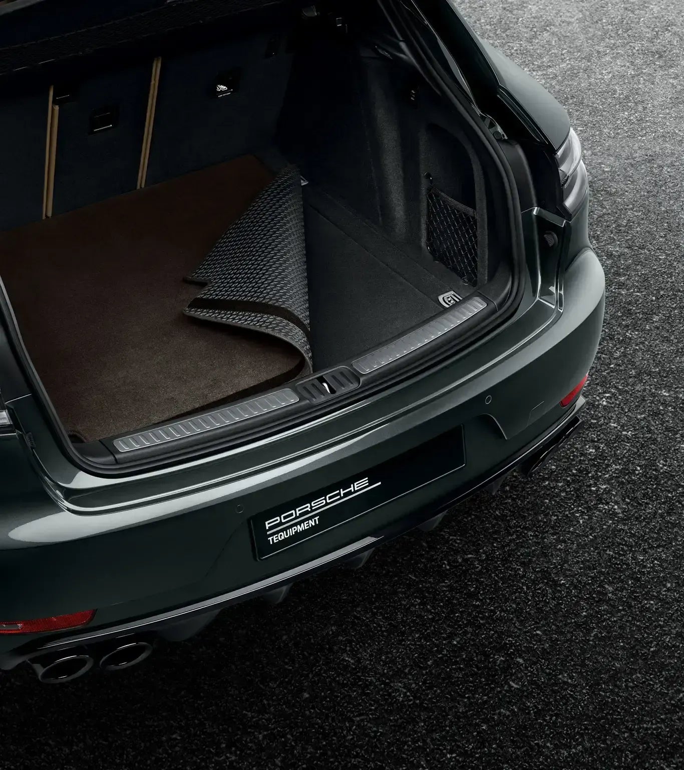 Porsche - Macan - Reversible Luggage Boot Mat with Nubuk Surround